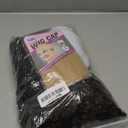 Chocolate Brown Synthetic Lace Front Wig,Glueless Wigs Curly Hair Wig Middle Parted,Curly Wigs for Black Women Upgraded with Premium Human-Hair-Like Fiber (6#)