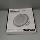 UFO LED High Bay Lights 200W 28000LM with US Plug 5ft Cable 5000K AC100-277V High Bay LED Shop Lights Commercial Warehouse Workshop Factory Barn Garage Lighting Fixture 8 Pack