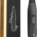 Soonsell Mens Nose Hair Trimmer,Painless Nose and Ear Hair Trimmer for Men,Powerful 8000RPM Motor,Easy to Clean,Wet/Dry Use,Portable
