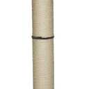 MidWest Homes for Pets Feline Nuvo Grand Forte Scratching Post, 41 Inches Tall, Heavy-Duty Sisal Post with Wide Base, Thick Brown Faux Fur, for Large and Multi-Cat Households
