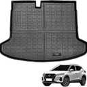 for Nissan Kicks 2018-2024 Cargo Mats Trunk Liner All Weather TPE Rubber Protection Mats (Cargo Liner)