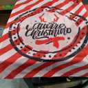 Big Christmas Drawstring Bags, 6ct