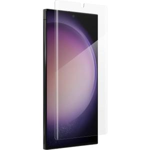 ZAGG InvisibleShield Fusion Curve Screen Protector for Samsung Galaxy S23 Ultra, Made with Hybrid Polymer, Curved for Perfect Fit, HD Clarity, Compatible with Biometric Fingerprint Scanner, Easy to Install