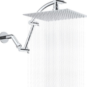 Hibbent All Metal Rain Shower Head