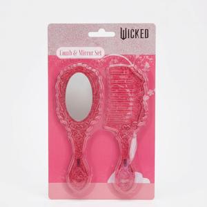 Wicked comb and mirror, Red