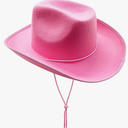 4E's Novelty Cowboy Hat for Women & Men, Felt Cowgirl Hat for Adults, Western Party Dress Up Accessories