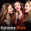 Pyle Portable 800W Karaoke PA System with Wireless Microphone, Bluetooth Streaming, Rechargeable Battery, USB/SD Recording & Powerful Sound Compact Karaoke Speaker and PA Speaker for Home and Events