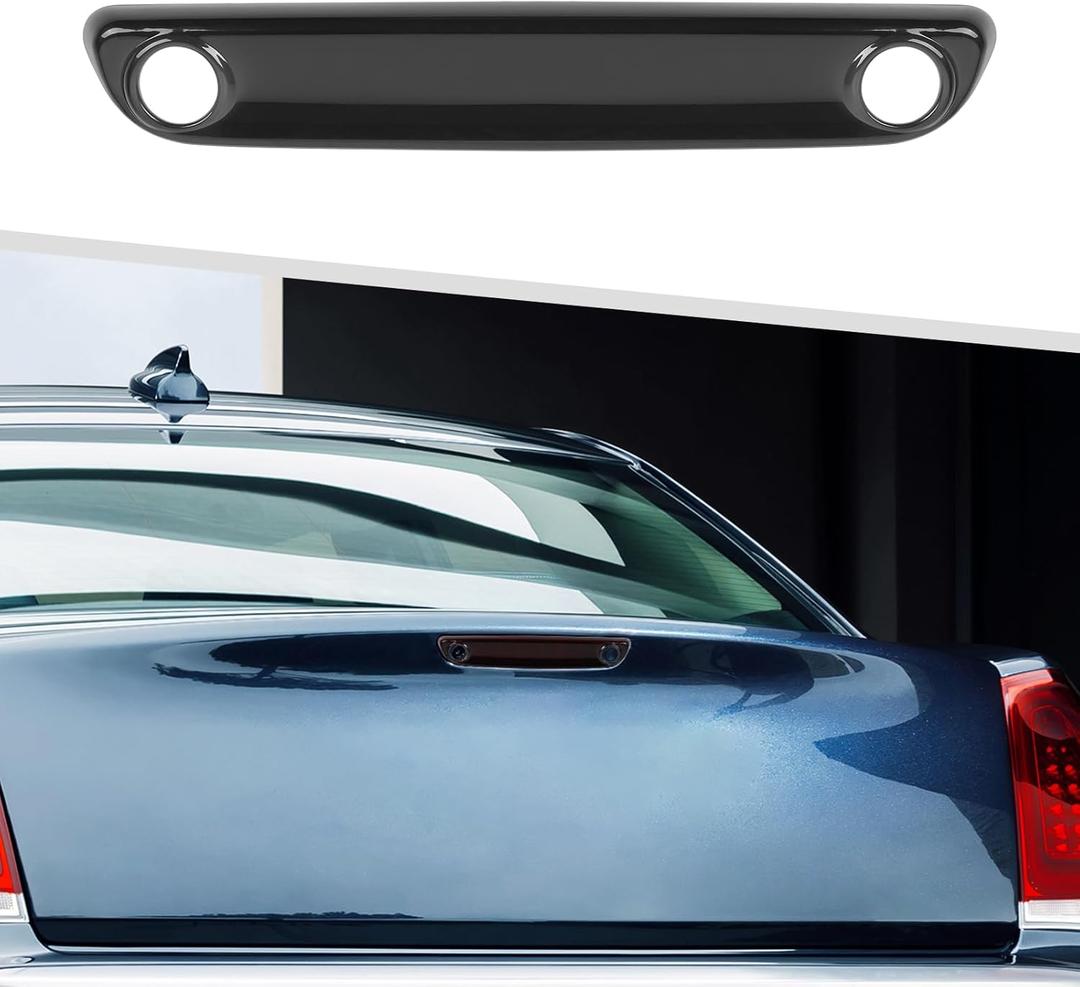 Jimen Third Brake Light Cover Trim Compatible with Chrysler 300/300C 2011-2023