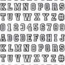 74 Pack Letter Decoration Charms 0-9# Number, Alphabet ABC-Z Characters for Boy Girl Teens Men Women and Adults
