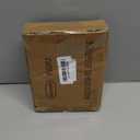 Premium Curtain Holdback, Quality Metal Decorative Curtain Holdbacks with Zinc Alloy Cap Finials, Rust-Proof, Set of 2 Window Curtain Holdbacks, Brass