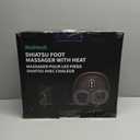 Nekteck Shiatsu Foot Massager with Heat, FSA Eligible Deep Kneading Therapy Air Compression, HSA Feet Massage Improve Blood Circulation Foot Wellness Soothing Pain Relief, Relax for Home Office Use (Gray (Regular))