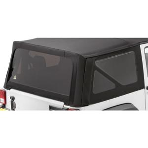 Bestop Window Set 5812935 for Jeep Wrangler JK 2-Door 2007-2010
Fits Jeep Wrangler JK, 2-Door, 2007-2010, Black Diamond, Fits Sailcloth Replace-A-Top 79136, 79142