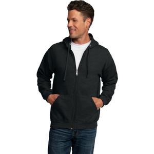 Fruit of the Loom Eversoft Fleece Full Zip Hoodie Sweatshirt (XX-Large)