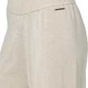 Halston Women's Wide Leg Soft Knit Pant (Beige, S)