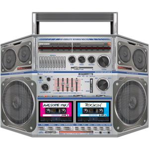 Boom Box Stand-Up Party Accessory (1 count) (1/Pkg)