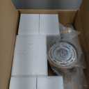 Unicozin Modern Bathroom Light Fixtures, 3 Light Vanity Lights, Gold Wall Lamp with Clear Glass for Bathroom, Mirror, Living Room, Bedroom, Hallway, E26 Base