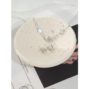 Concrete Conical Ring Holder dish,Jewelry Dish Tray Holder,Decorative Trinket Dish Vanity Tray,Cute Small Jewelry Organizer for Woman Room Table Decor (milky white conical)