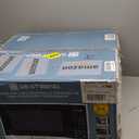 West Bend WBMW92W Microwave Oven 900-Watts Compact with 6 Pre Cooking Settings, Speed Defrost, Electronic Control Panel and Glass Turntable, 0.9-Cu.Ft, White