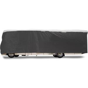 Camco ULTRAGuard RV Cover - Fits Class A RVs 38 to 40-feet - Extremely Durable Design That Protects Against The Elements - Features Zipper Entry Doors & Covered Air Vents (45736) (38' - 40')