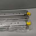 Heavy Duty Locking Drawer Slides Full Extension Runners with Lock 12 14 16 18 20 22 24 26 28 30 32 34 36 38 40 44 48 52 56 60 Inch Side Mount Rails for Drawer Capacity 381lb 1 Pair