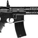 Crosman CFAR1B Full Auto R1 CO2-Powered BB Air Rifle, Black