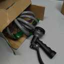 Orbit 27560 Coil Garden Hose, 50 Feet, with 8-Pattern Hose Nozzle (Gray)