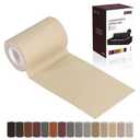 Leather Repair Patch Tape, Light Beige 3 x 61 Inches Self Adhesive Leather Repair Kit for Furniture, Car Seat,Vinyl Leather Repair Kit for Office Chairs, Couch, Sofa, Luggage