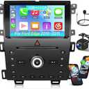 [2+64G] NHOPEEW Android Car Radio for Ford Edge 2010-2015 with Wireless Carplay and Android Auto - 9 Inch Touch Screen Car Stereo - Multiple UI/GPS/WiFi/SWC/Bluetooth + AHD Backup Camera