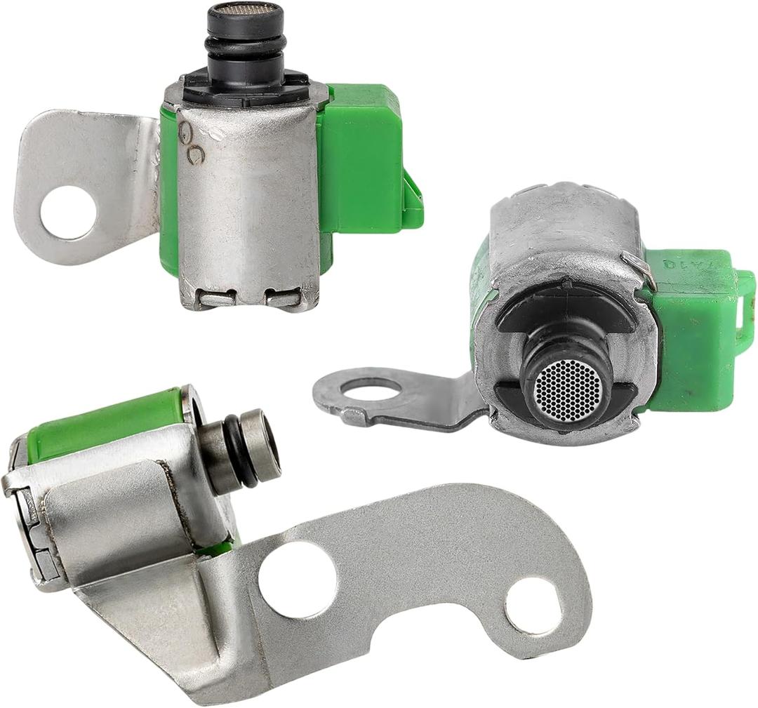 Transmission Shift Solenoid S1 & S2 & SL 35250-12010 35250-12020 35250-12030, 2003-2006 Fit for Toyota Corolla 1.8L Matrix