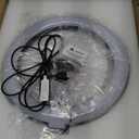 Ring Light with Stand for Desk,Adjustable Overhead Phone Mount with 10" Ring Light Tripod for iPhone,Phone Tripod with Light and Remote Phones Holder for Video Recording,Live Stream,Cooking Video