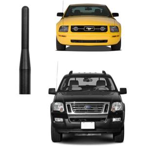 Short Performance Antenna for 1994-2009 Mustang, 1995-2010 Explorer - Perfect Replacement Black 3.6 inches Aluminum Radio Antenna