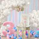 2 x 114pcs Pearl White Balloons Different Sizes, 18 12 10 5 inch Pearl Balloons Garland Arch kit for Bridal Baby Shower Engagement Wedding Birthday Valentines Party Decorations