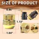 14mmx1.5 OEM Factory Wheel Lug Nuts Replacement for Sliverado Sierra 1500 Yukon Avalanche Suburban Express 1500/ K1500/ C1500 Escalade Traverse Yukon 14x1.5 Studs 6 Lug Wheel, Set of 24