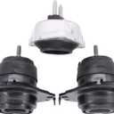 NewYall 3.6L 5.7L Front Left Right Engine Motor Mount and Rear Transmission Mount Set for Jeep Grand Cherokee RWD 3.6L 5.7L 2011-2019