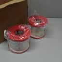 4 Pack Vacuum Filter Compatible With Milwaukee Shop Vac M18 Wet Dry 49-90-1900 0780-20 0880-20 Replacement Filters