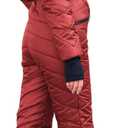 Yousify Womens Snow Suits Onesie Snowsuit One Piece Winter Ski Jacket (Red) XXL