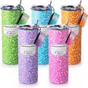 Geiserailie 5 Set Teacher Appreciation Gifts 20 oz Composition Book Tumbler Stainless Steel Cup Composition Keychains Teacher Appreciation Week Gifts Birthday End of Year Graduation (Multicolor)