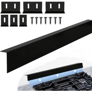 30" Stove Gap Filler,Slide-in Range Rear Filler Kit-Stainless Steel Backsplash for Stove,Range Gap Filler,Stove Trim Kit with Most Brands Between Stove and Backsplash,Oven Gap Filler