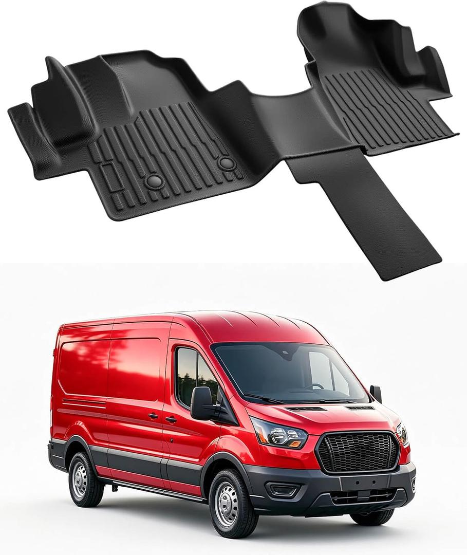 Car Floor Mats for Ford Transit 150/250/350/350HD 2015-2021