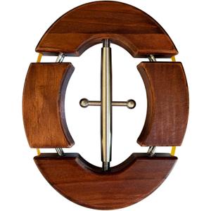 Heavy Duty Wooden Hat Stretcher, 4-Way Adjustable, Universal Fit for Men's Cowboy Fitted Hats (Walnut)