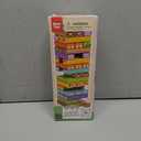 Nene Toys Wooden Tumble Tower Game with Animals & Colors, 4in1 Educational Family Board Game for Kids Ages 39, Creativity & Cognitive Skills Booster  Gift for Boys Girls 3+ Years