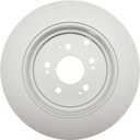 Raybestos Element3 Automotive Replacement Rear Brake Rotor for Select 2006-2014 Honda Ridgeline (980349FZN)