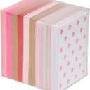 American Greetings Bulk Blank Cards with Envelopes, Pink Heart Stationery (200-Count) (red, pink, white, kraft)