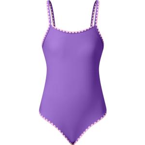 blibean Girls Swimsuits One Piece Bathing Suit with Bra Pads Size 6-15 Years