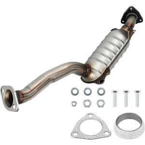 KAX Catalytic Converter Kit Compatible with Honda 2007-2008 Fit 1.5L Direct-Fit Catalytic Converter for 53820, 644049, 40739, 18160RMEA00, 51768, 642117 (EPA Compliant)