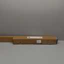 Ivilon Drapery Window Curtain Rod - Knob Design, 1 Inch Rod, 48 to 86 Inch, Satin Nickel