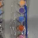 8 Pack Mini Acrylic Paint Set,12 Colors Acrylic Paints Strips for Kids&Adults Craft Paint,140 PCS Kids Painting Kit Container Strips Storage, Perfect for Home Birthday Classroom Party Favors……