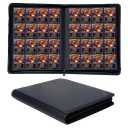 1000+ Pockets Trading Card Binder, 16-Pocket Card Ablum Compatible with,MTG,Sports Cards & Other Standard Size Trading Card（BLACK)