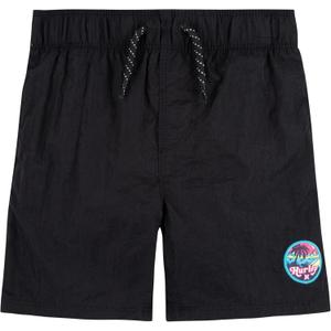 Hurley Baby-Boys Nylon Pull on Shorts (6, Black)
