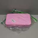 Twivah 27 Pcs Diamond Art Storage with Bag, 2-in-1 Diamond Art Trays Container with Lids, Diamond Painting Accessories with Color Sticks, Diamond Art Kits for Adults & Kids Christmas, Birthday (Pink)